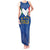 Custom Italy Football Tank Maxi Dress Come On Gli Azzurri