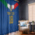 Custom Italy Football Window Curtain Come On Gli Azzurri