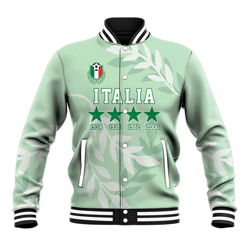 Custom Italy Football Baseball Jacket Nazionale di calcio dell'Italia