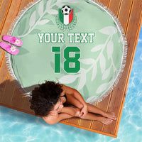 Custom Italy Football Beach Blanket Nazionale di calcio dell'Italia