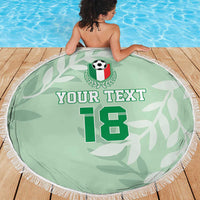 Custom Italy Football Beach Blanket Nazionale di calcio dell'Italia