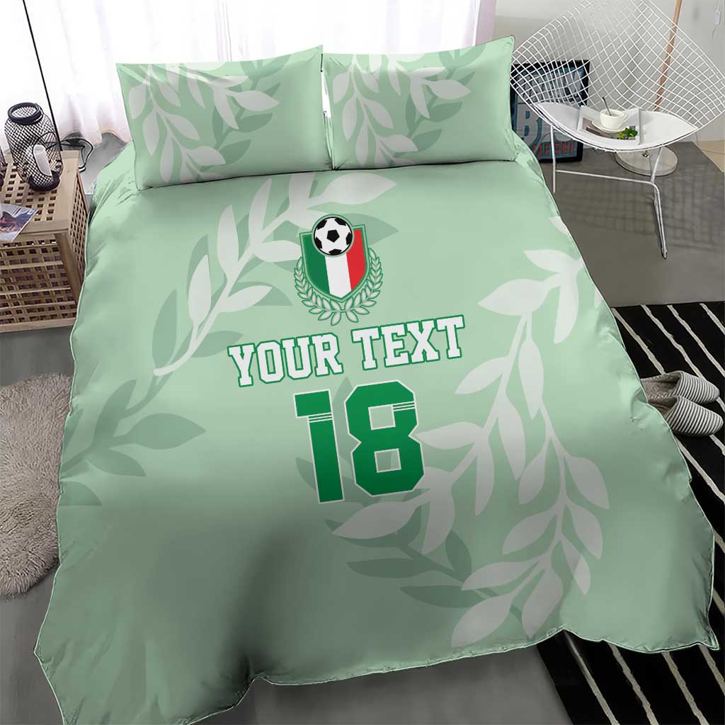 Custom Italy Football Bedding Set Nazionale di calcio dell'Italia