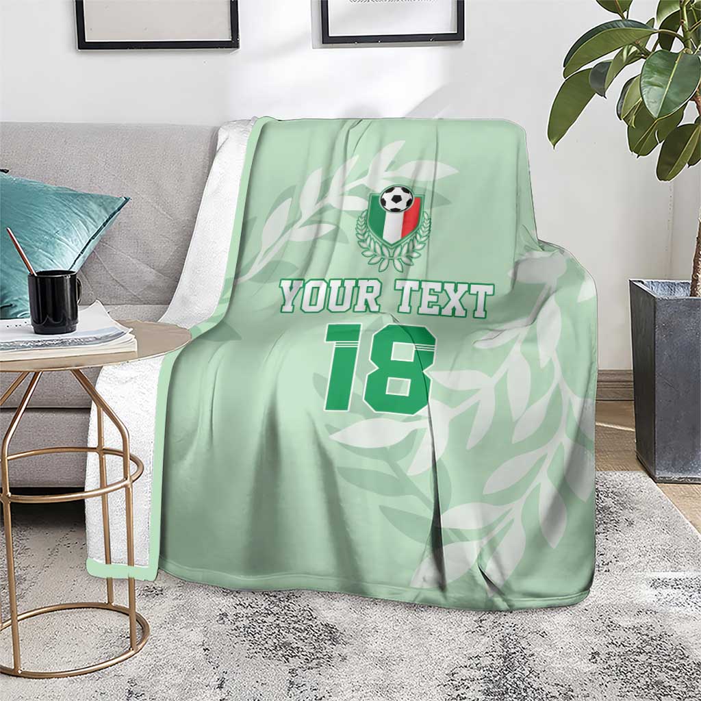 Custom Italy Football Blanket Nazionale di calcio dell'Italia