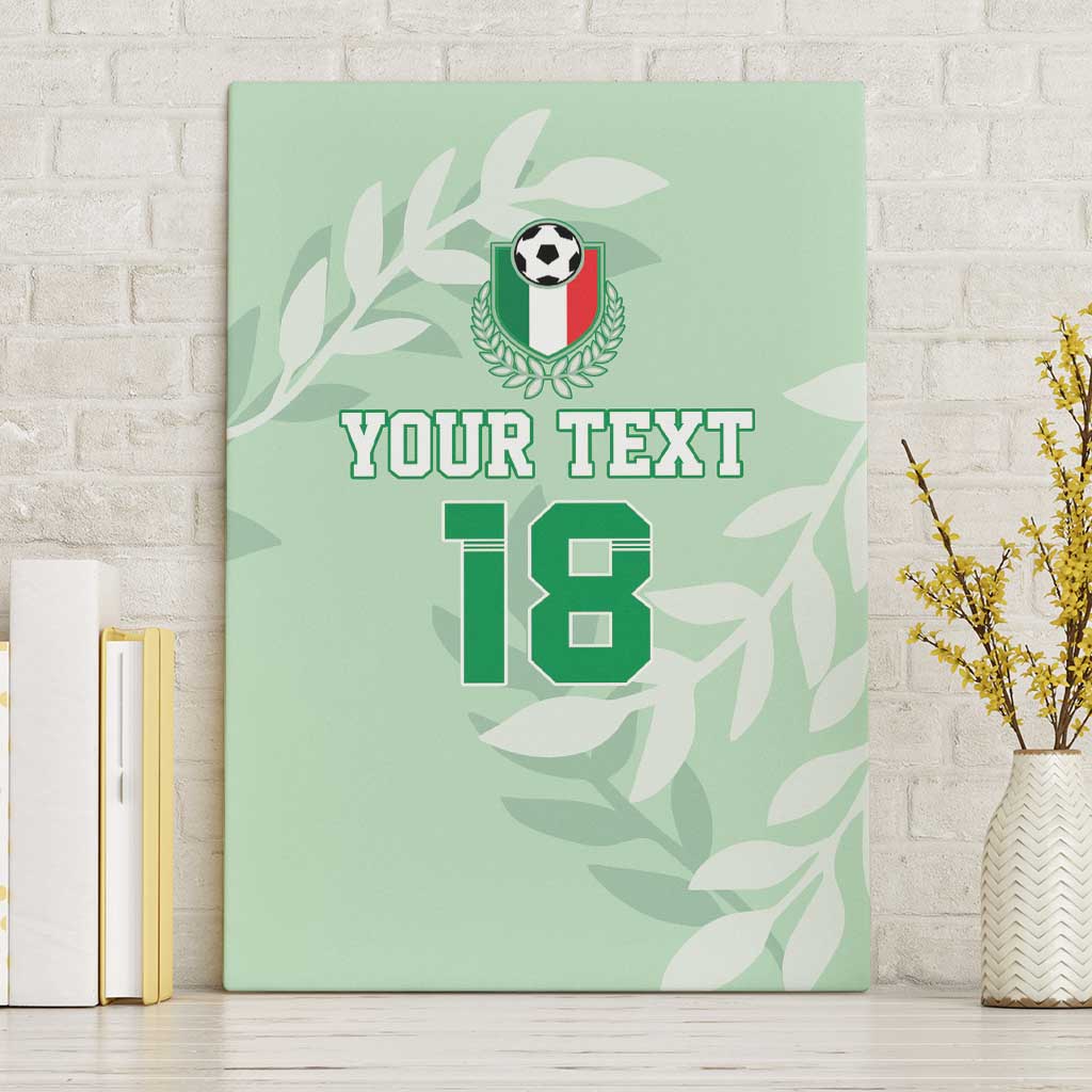 Custom Italy Football Canvas Wall Art Nazionale di calcio dell'Italia