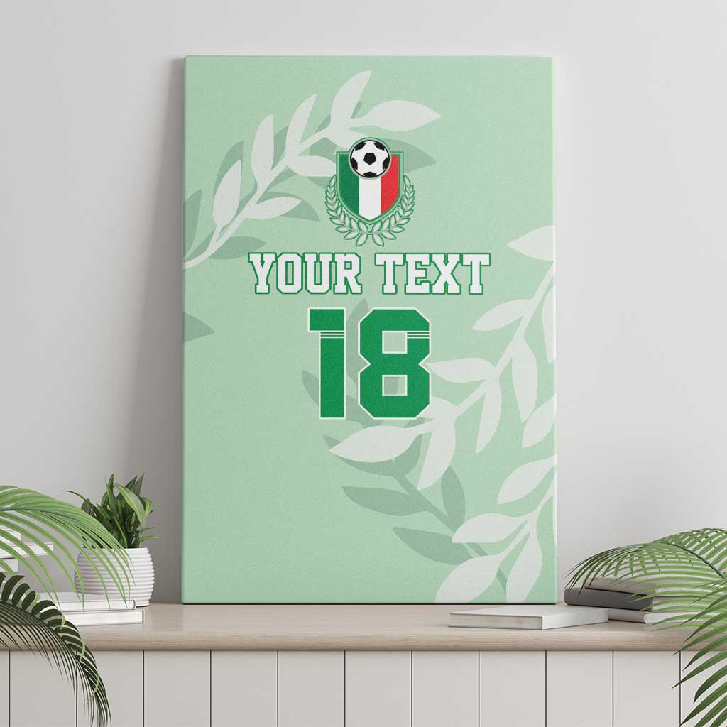 Custom Italy Football Canvas Wall Art Nazionale di calcio dell'Italia