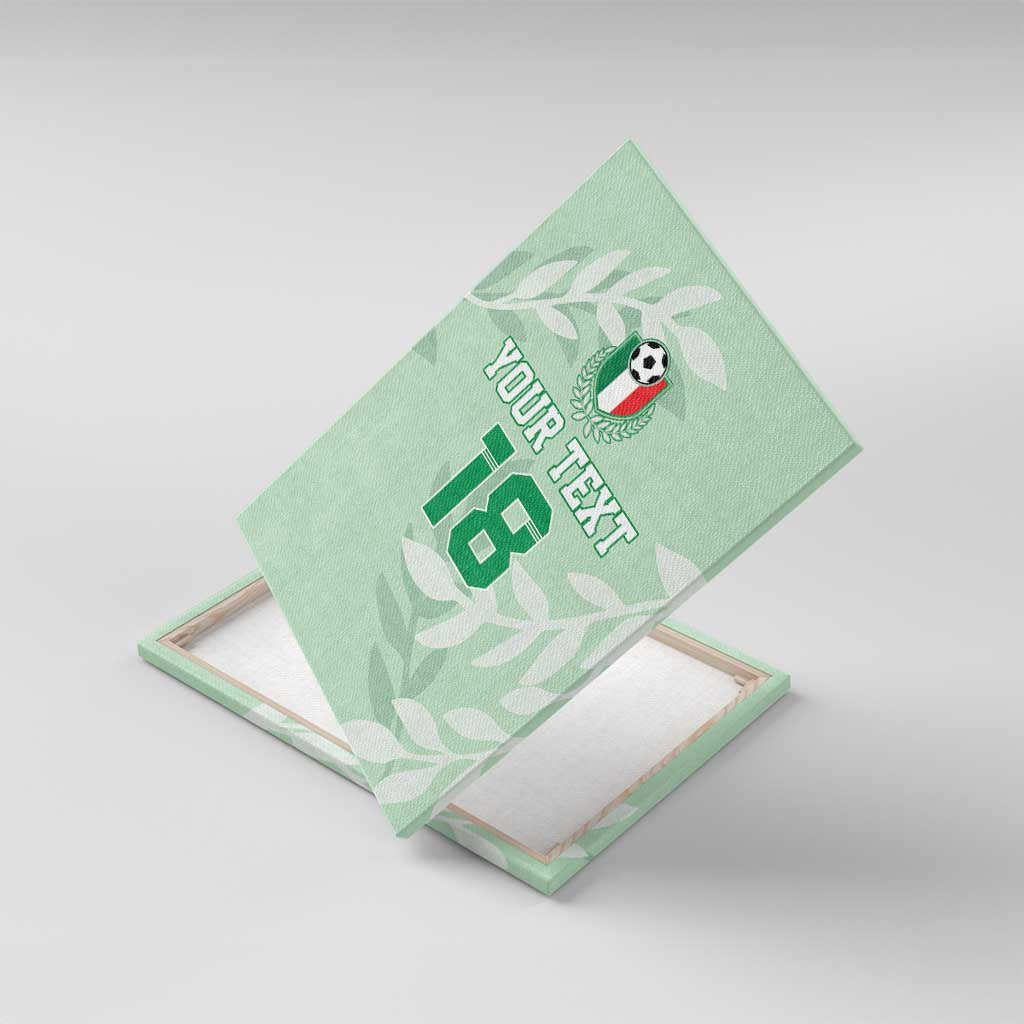 Custom Italy Football Canvas Wall Art Nazionale di calcio dell'Italia