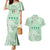 Custom Italy Football Couples Matching Mermaid Dress and Hawaiian Shirt Nazionale di calcio dell'Italia
