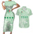 Custom Italy Football Couples Matching Short Sleeve Bodycon Dress and Hawaiian Shirt Nazionale di calcio dell'Italia