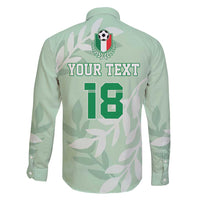 Custom Italy Football Family Matching Mermaid Dress and Hawaiian Shirt Nazionale di calcio dell'Italia