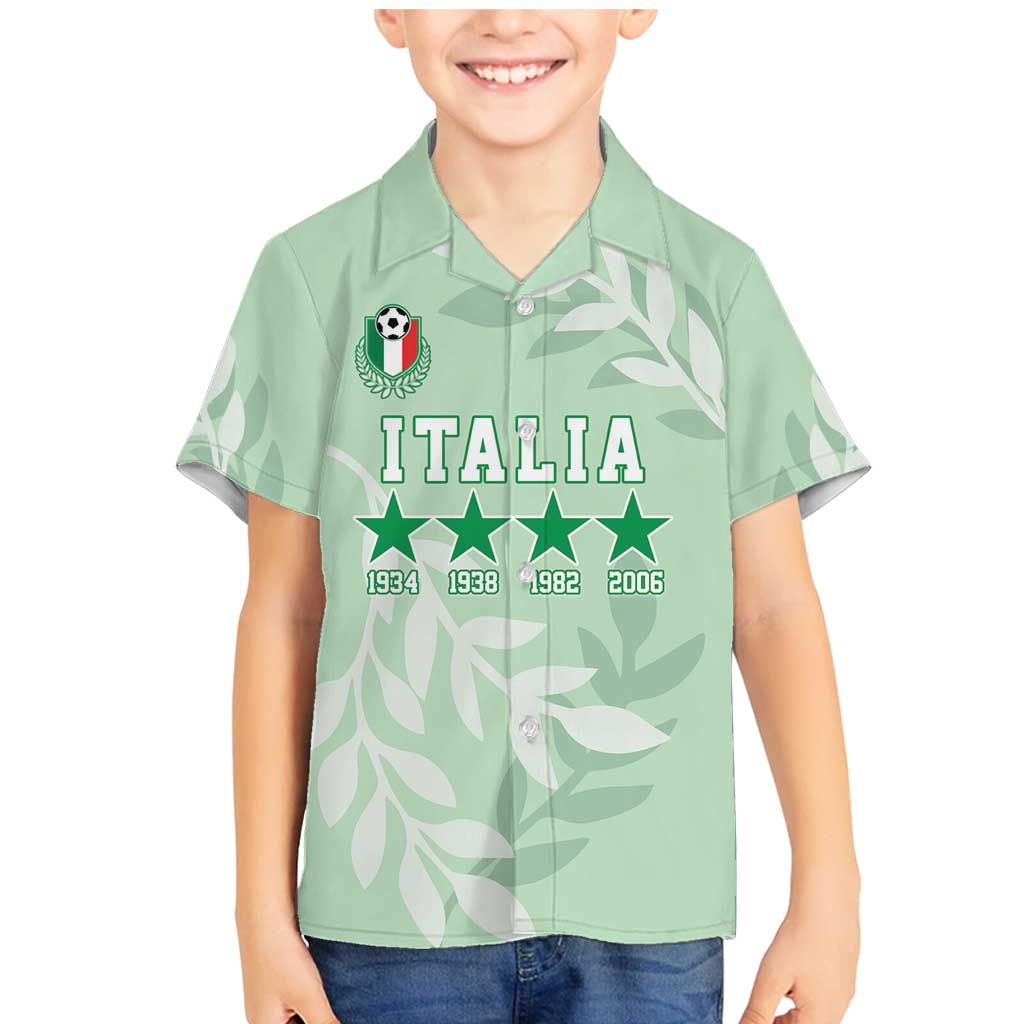 Custom Italy Football Family Matching Mermaid Dress and Hawaiian Shirt Nazionale di calcio dell'Italia
