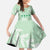Custom Italy Football Family Matching Off Shoulder Maxi Dress and Hawaiian Shirt Nazionale di calcio dell'Italia
