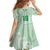 Custom Italy Football Family Matching Short Sleeve Bodycon Dress and Hawaiian Shirt Nazionale di calcio dell'Italia