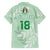 Custom Italy Football Family Matching Short Sleeve Bodycon Dress and Hawaiian Shirt Nazionale di calcio dell'Italia