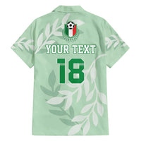 Custom Italy Football Family Matching Summer Maxi Dress and Hawaiian Shirt Nazionale di calcio dell'Italia
