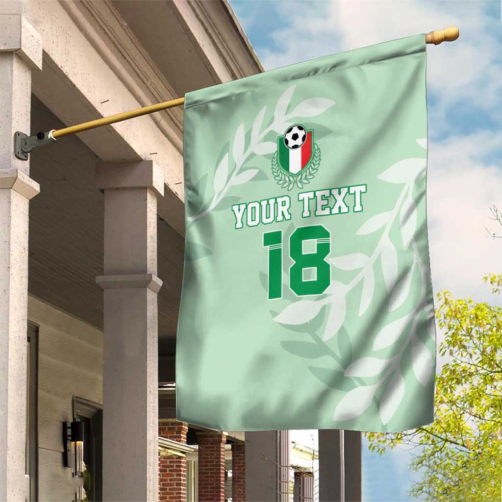 Custom Italy Football Garden Flag Nazionale di calcio dell'Italia