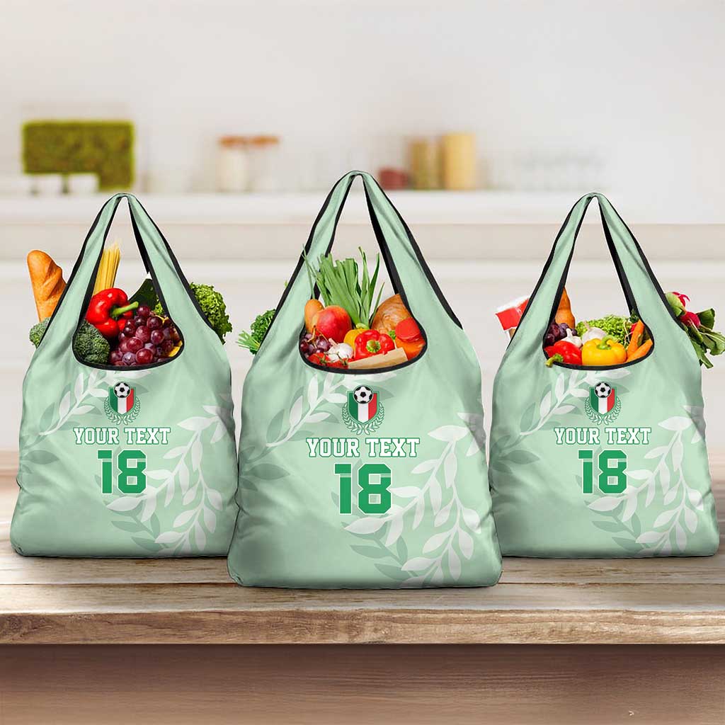 Custom Italy Football Grocery Bag Nazionale di calcio dell'Italia