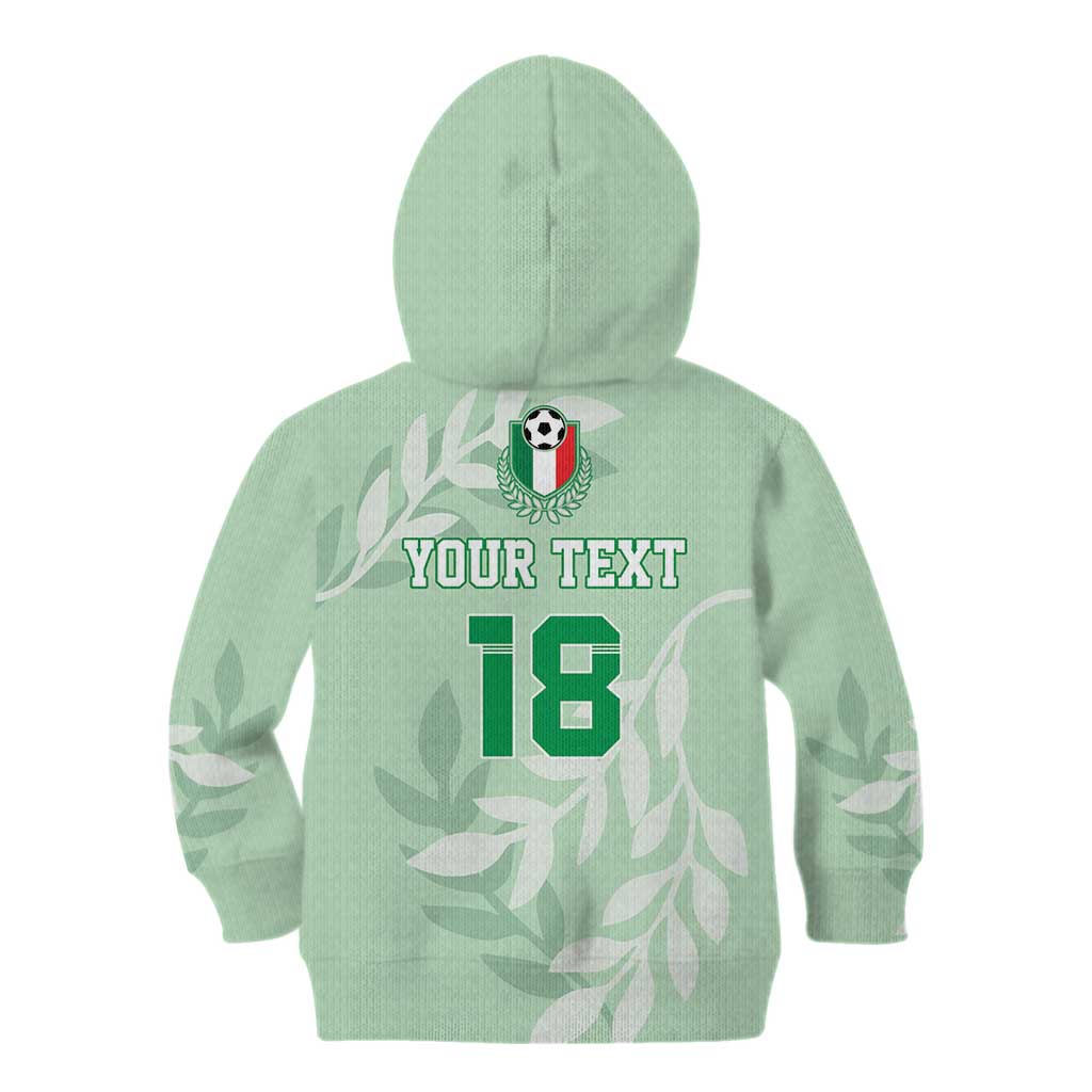 Custom Italy Football Kid Hoodie Nazionale di calcio dell'Italia