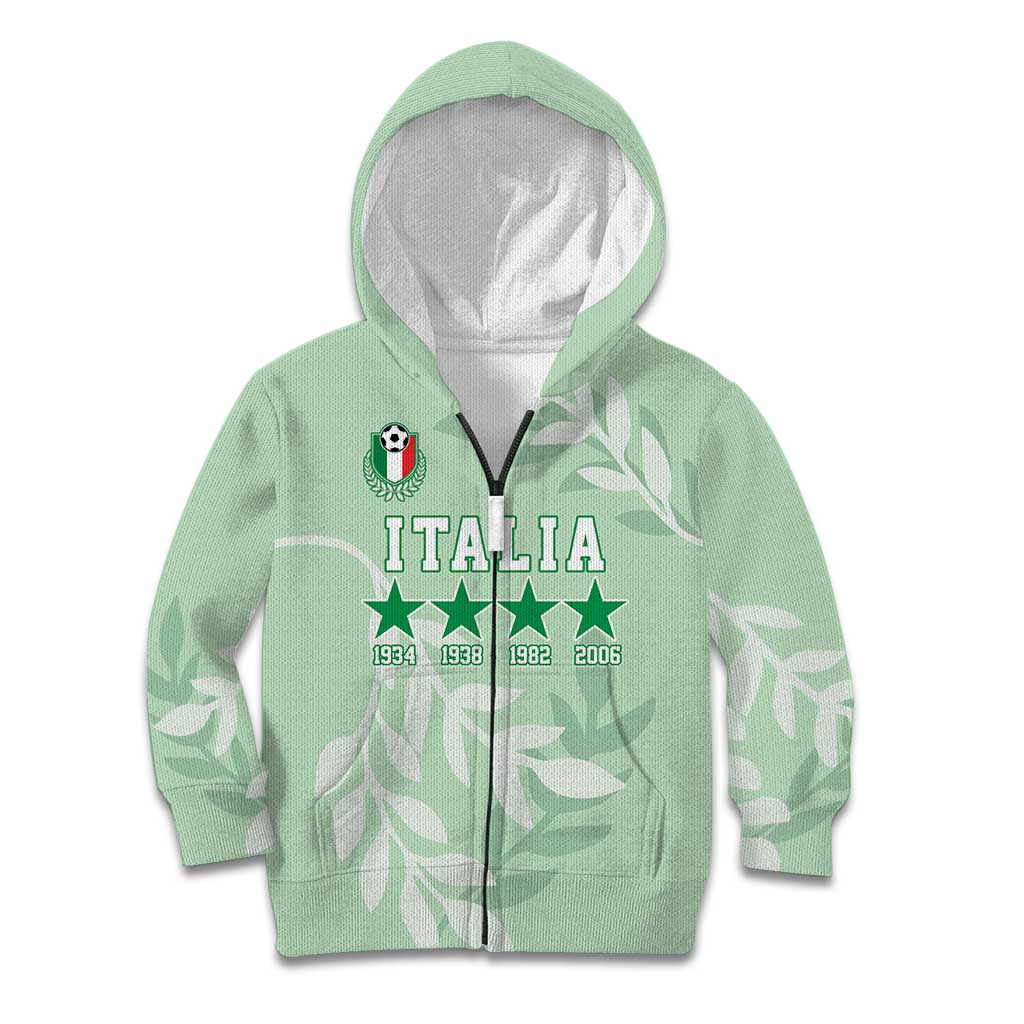 Custom Italy Football Kid Hoodie Nazionale di calcio dell'Italia