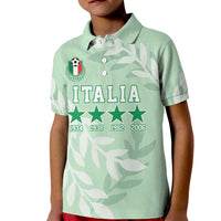 Custom Italy Football Kid Polo Shirt Nazionale di calcio dell'Italia