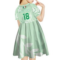 Custom Italy Football Kid Short Sleeve Dress Nazionale di calcio dell'Italia