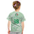 Custom Italy Football Kid T Shirt Nazionale di calcio dell'Italia