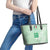 Custom Italy Football Leather Tote Bag Nazionale di calcio dell'Italia