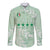 Custom Italy Football Long Sleeve Button Shirt Nazionale di calcio dell'Italia