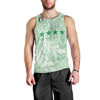 Custom Italy Football Men Tank Top Nazionale di calcio dell'Italia