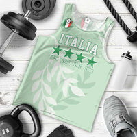 Custom Italy Football Men Tank Top Nazionale di calcio dell'Italia