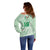 Custom Italy Football Off Shoulder Sweater Nazionale di calcio dell'Italia
