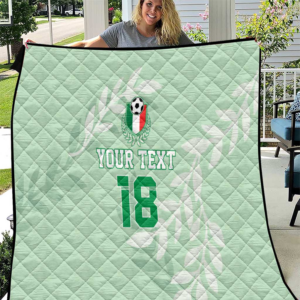 Custom Italy Football Quilt Nazionale di calcio dell'Italia