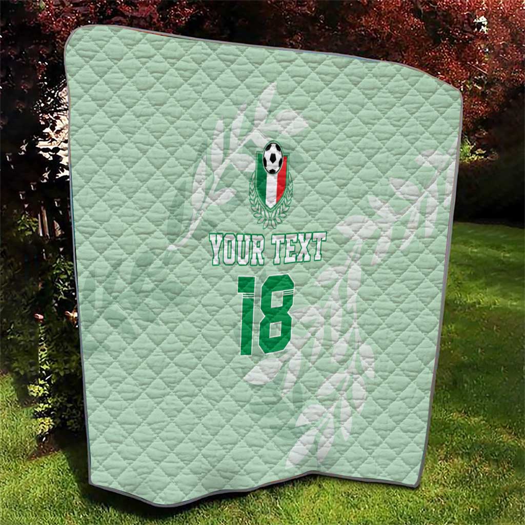 Custom Italy Football Quilt Nazionale di calcio dell'Italia