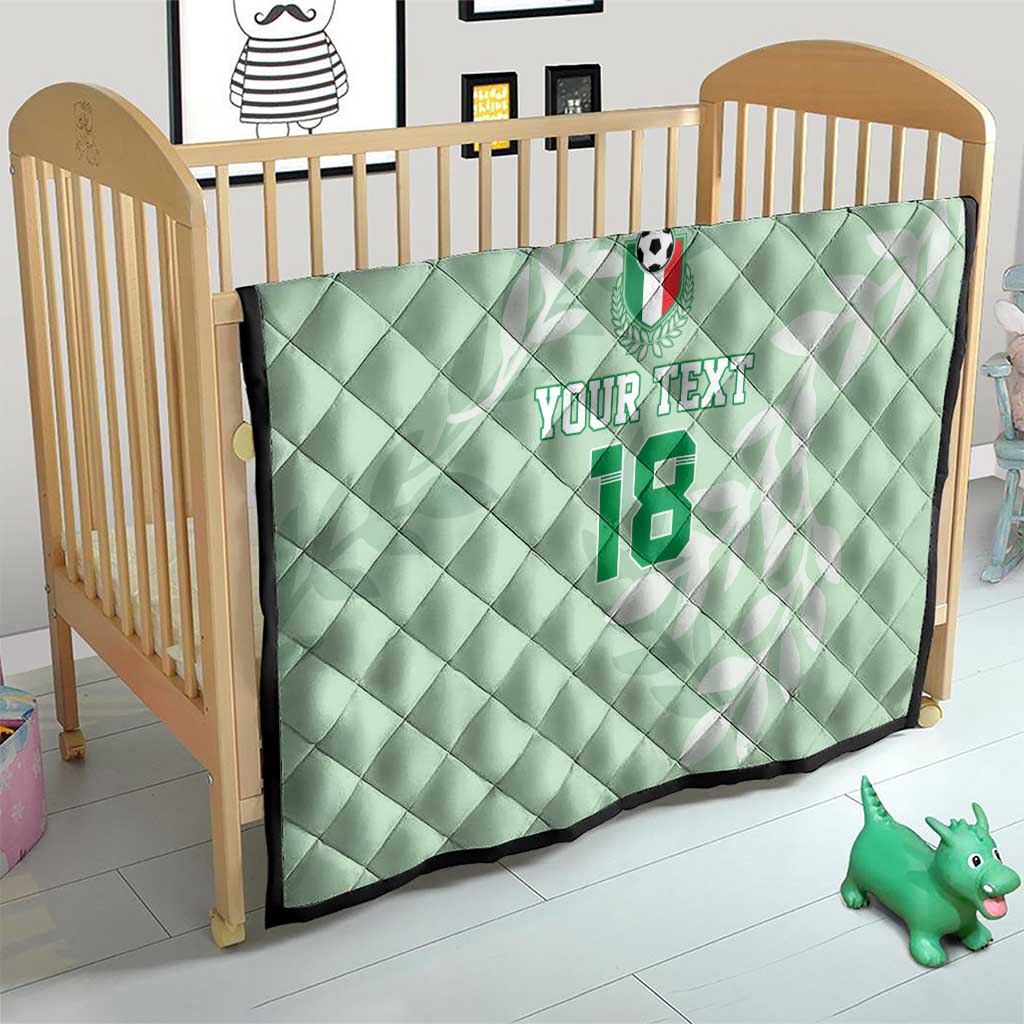Custom Italy Football Quilt Nazionale di calcio dell'Italia