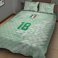 Custom Italy Football Quilt Bed Set Nazionale di calcio dell'Italia