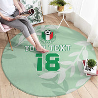 Custom Italy Football Round Carpet Nazionale di calcio dell'Italia