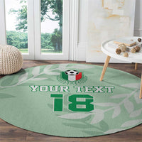 Custom Italy Football Round Carpet Nazionale di calcio dell'Italia