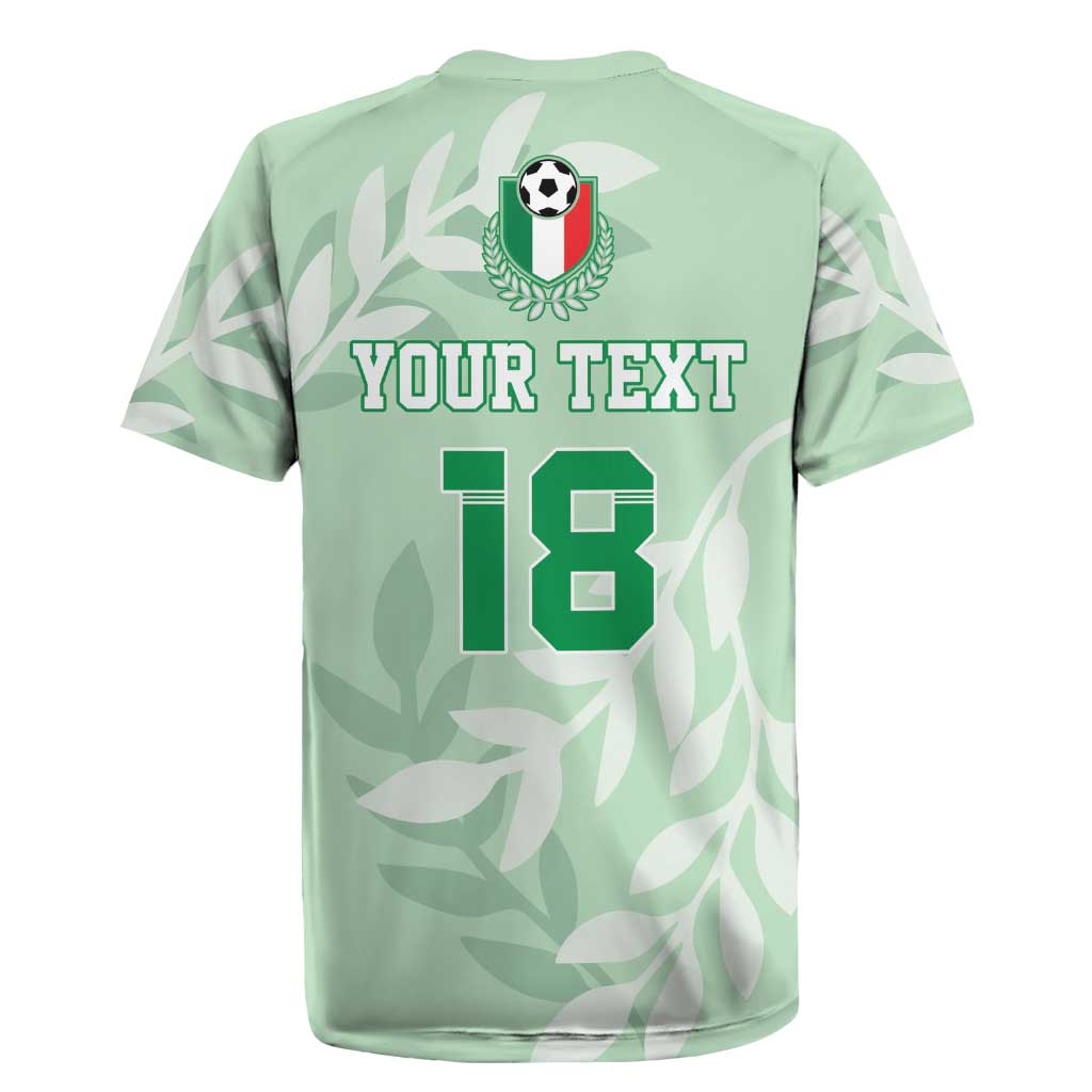 Custom Italy Football Rugby Jersey Nazionale di calcio dell'Italia