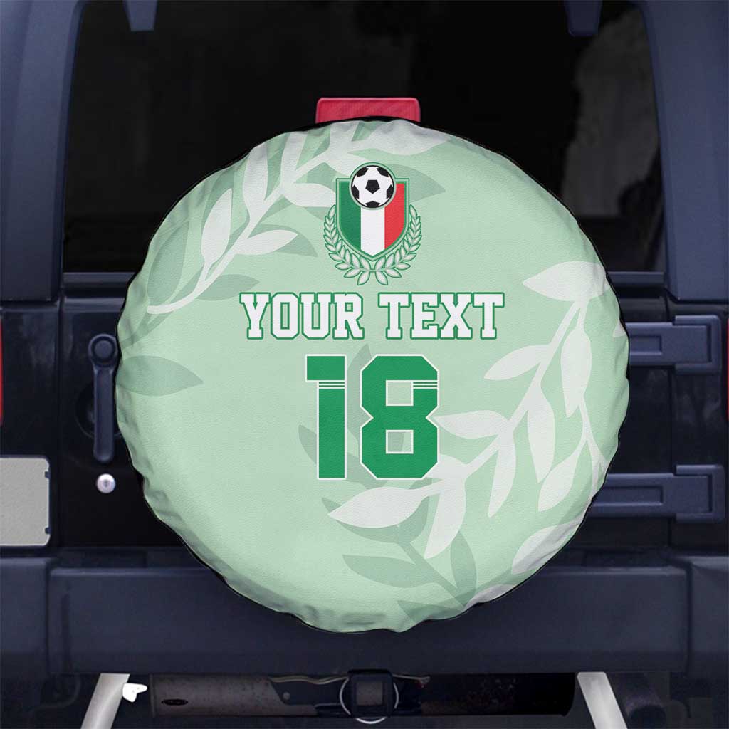 Custom Italy Football Spare Tire Cover Nazionale di calcio dell'Italia