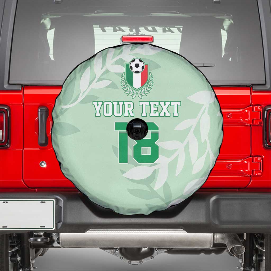 Custom Italy Football Spare Tire Cover Nazionale di calcio dell'Italia