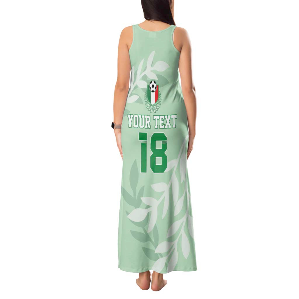 Custom Italy Football Tank Maxi Dress Nazionale di calcio dell'Italia