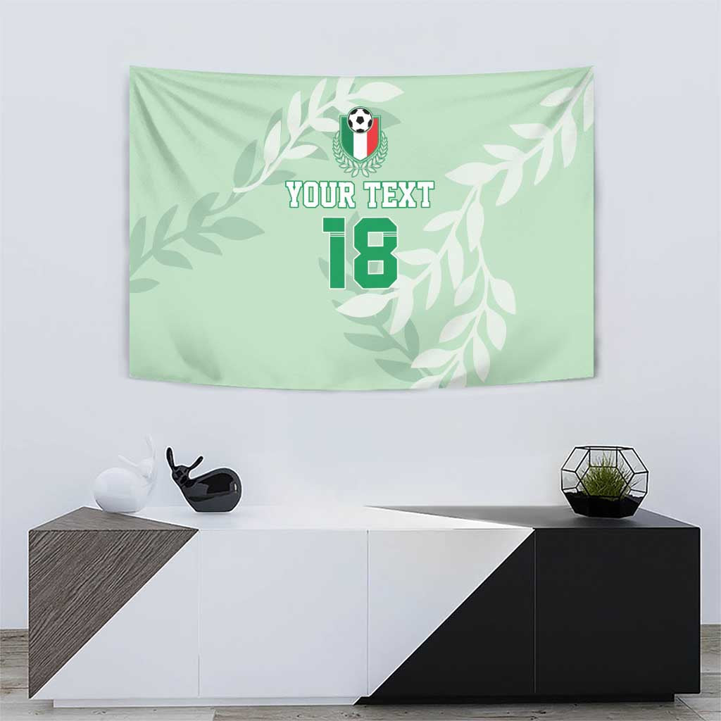 Custom Italy Football Tapestry Nazionale di calcio dell'Italia