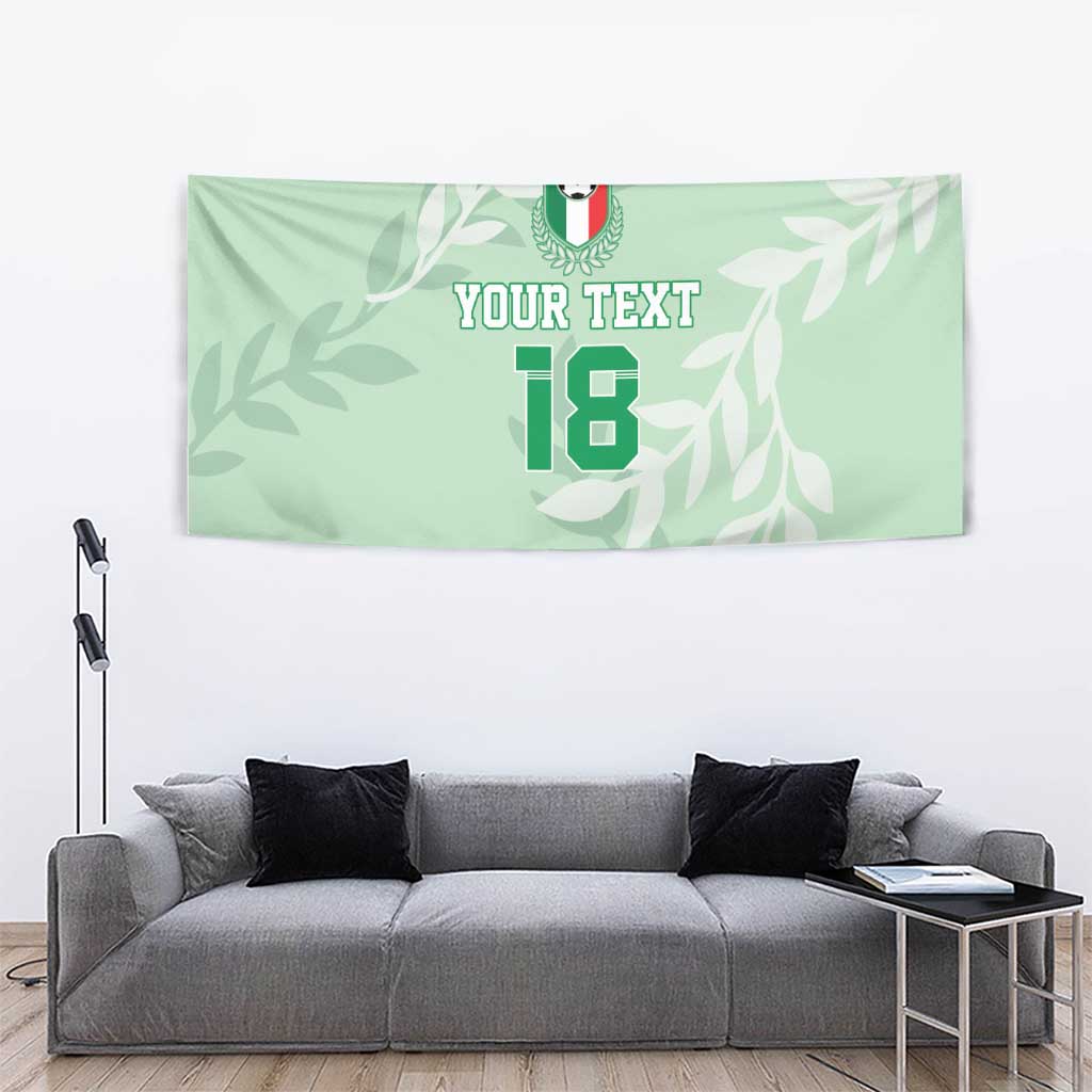 Custom Italy Football Tapestry Nazionale di calcio dell'Italia