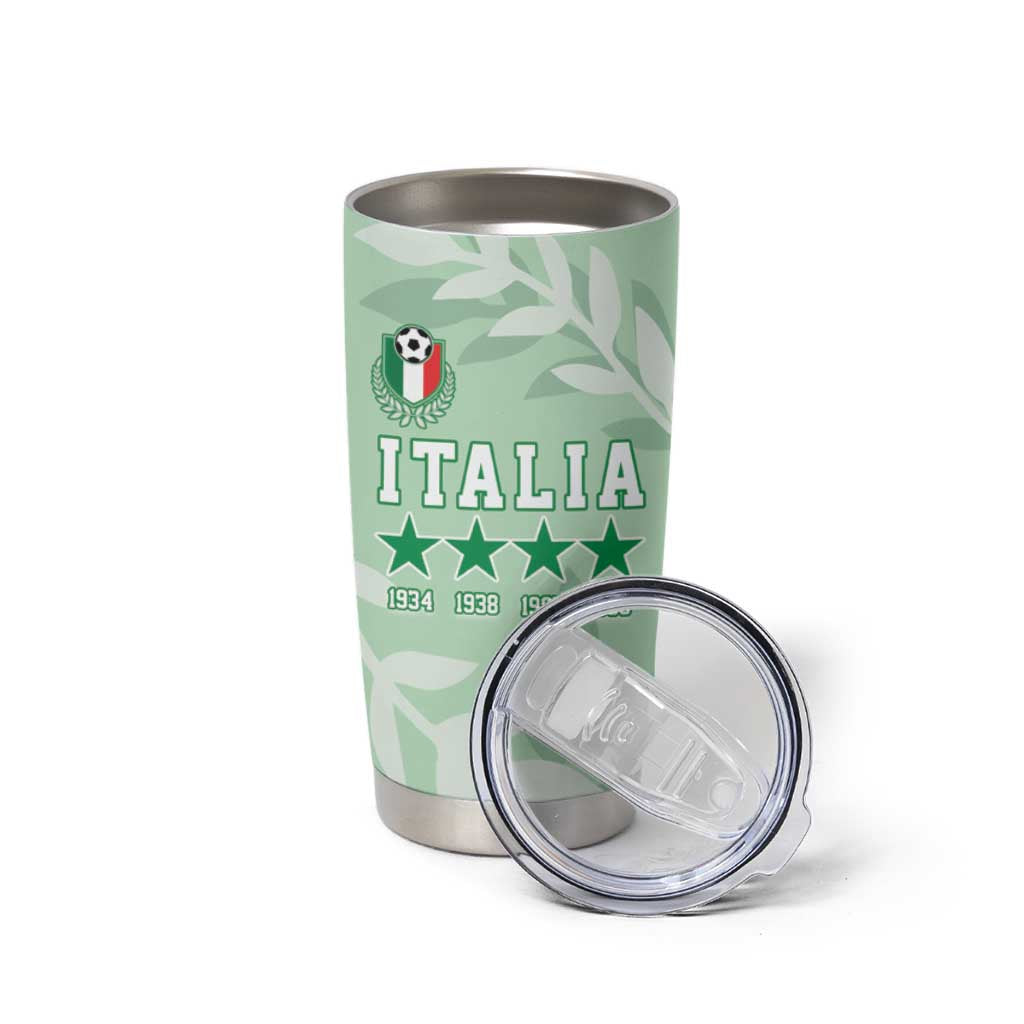 Custom Italy Football Tumbler Cup Nazionale di calcio dell'Italia