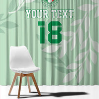 Custom Italy Football Window Curtain Nazionale di calcio dell'Italia