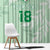 Custom Italy Football Window Curtain Nazionale di calcio dell'Italia