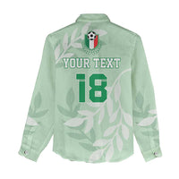 Custom Italy Football Women Casual Shirt Nazionale di calcio dell'Italia