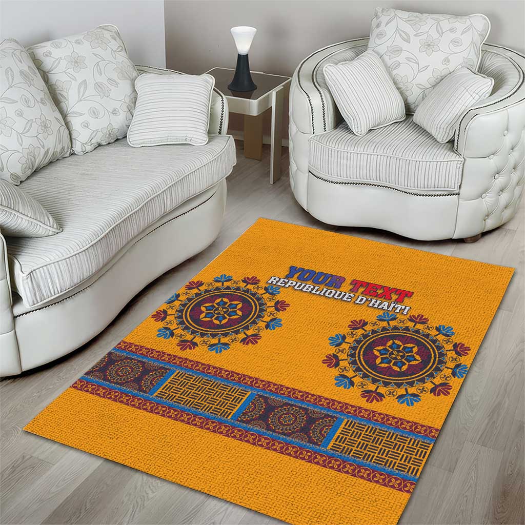Personalized Haiti Dashiki Area Rug - Wonder Print Shop