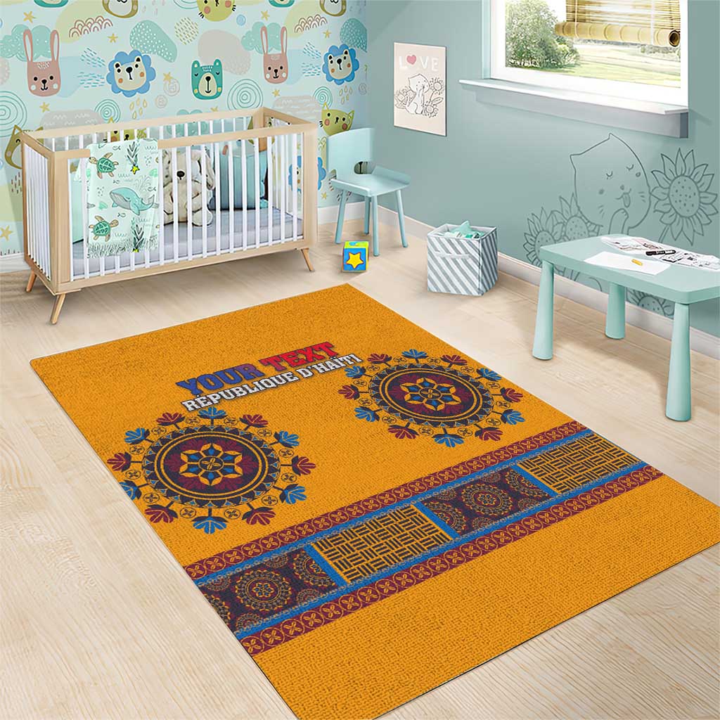 Personalized Haiti Dashiki Area Rug - Wonder Print Shop