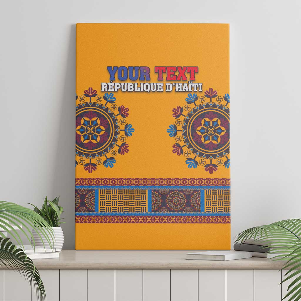 Personalized Haiti Dashiki Canvas Wall Art - Wonder Print Shop