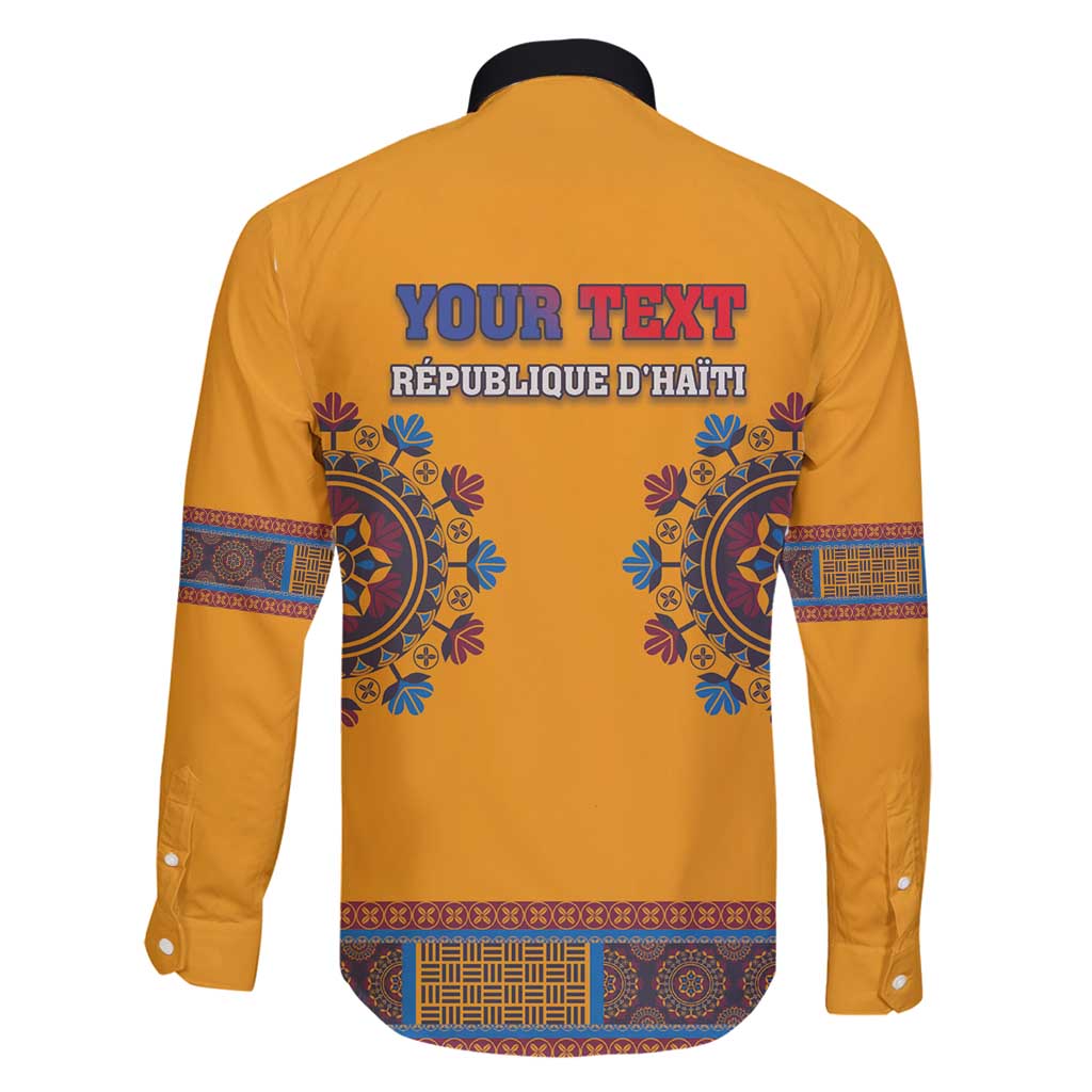 Personalized Haiti Dashiki Family Matching Long Sleeve Bodycon Dress and Hawaiian Shirt - Wonder Print Shop